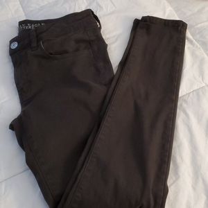 American Eagle Dark Olive Jeans Sz 6